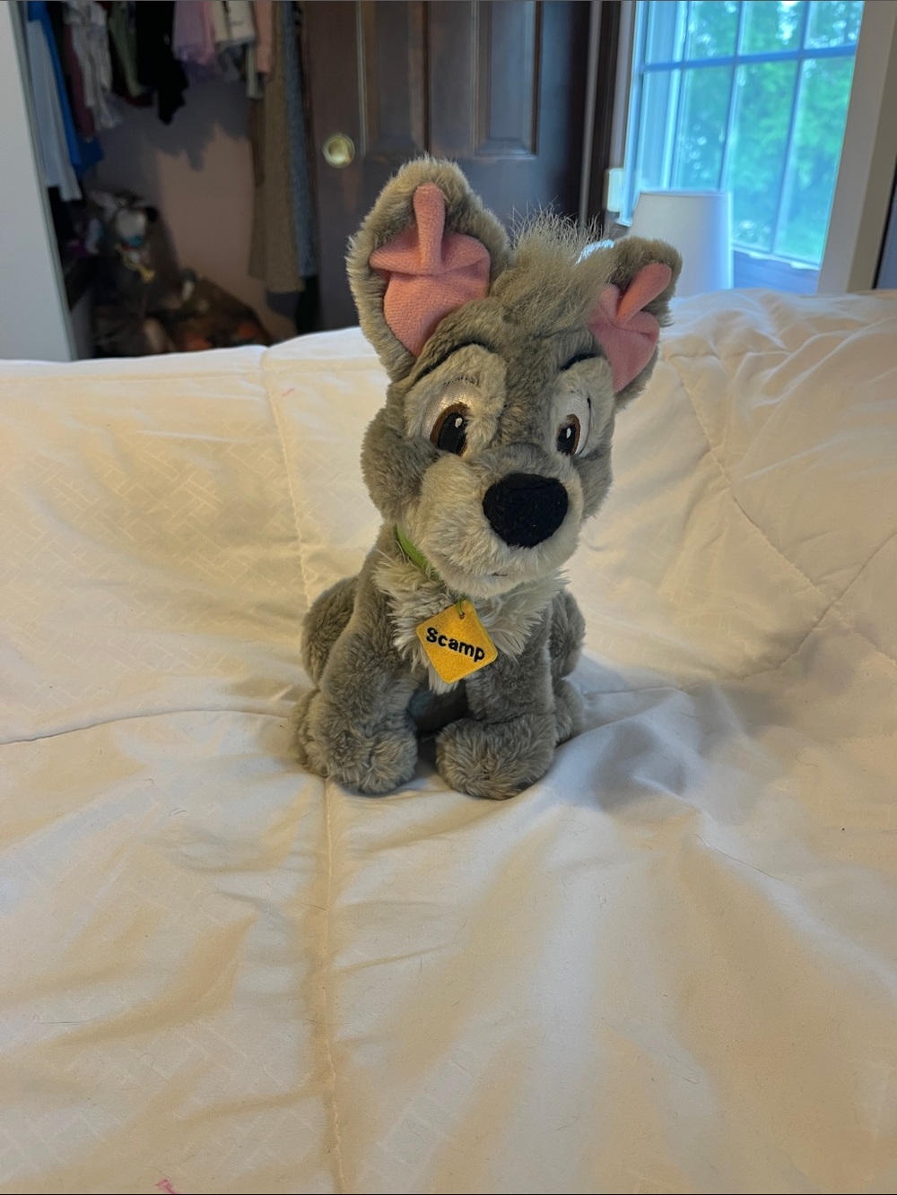 Disney Store Scamp Lady and the Tramp 2 plush